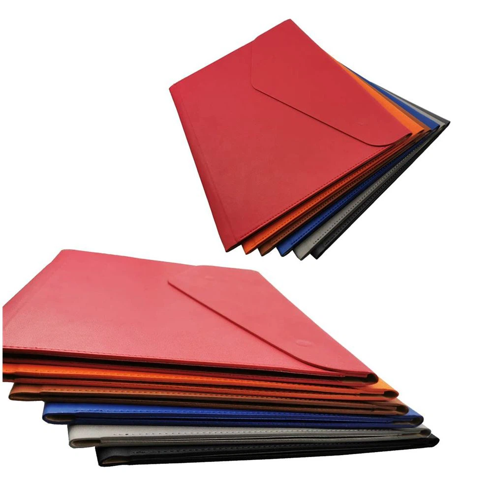PU Leather Portfolio Envelope Folder Case