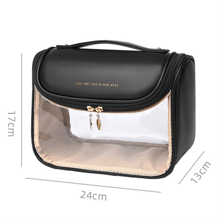 black Toiletry Bag