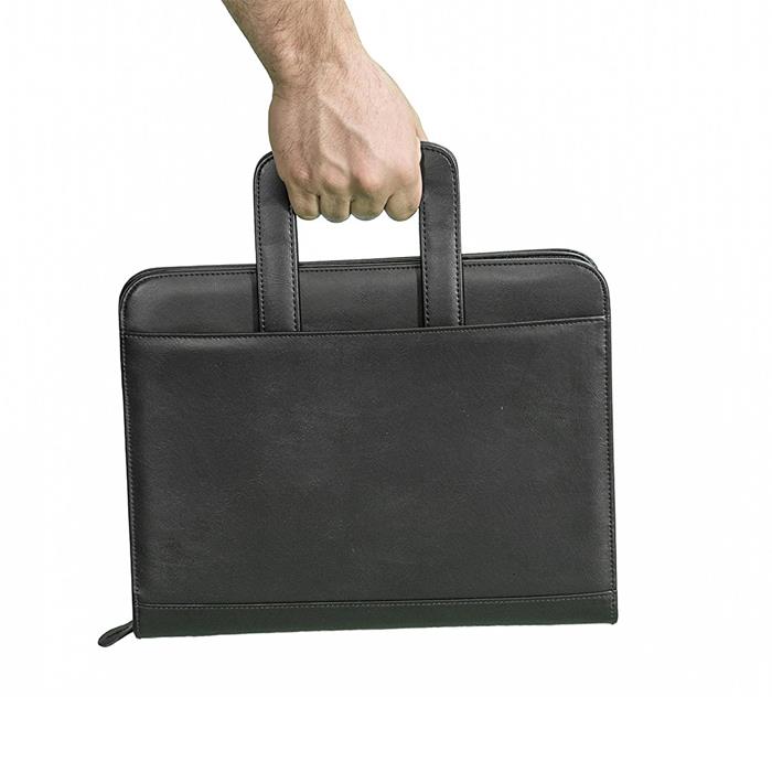 A4 Zip Genuine Leather Compendium A4 Zip Genuine Leather Compendium