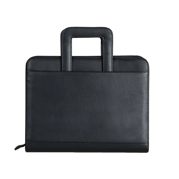 A4 Zip Genuine Leather Compendium A4 Zip Genuine Leather Compendium