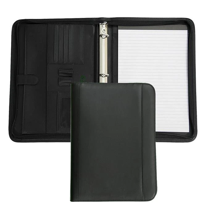 A4 Zip Genuine Leather Compendium A4 Zip Genuine Leather Compendium