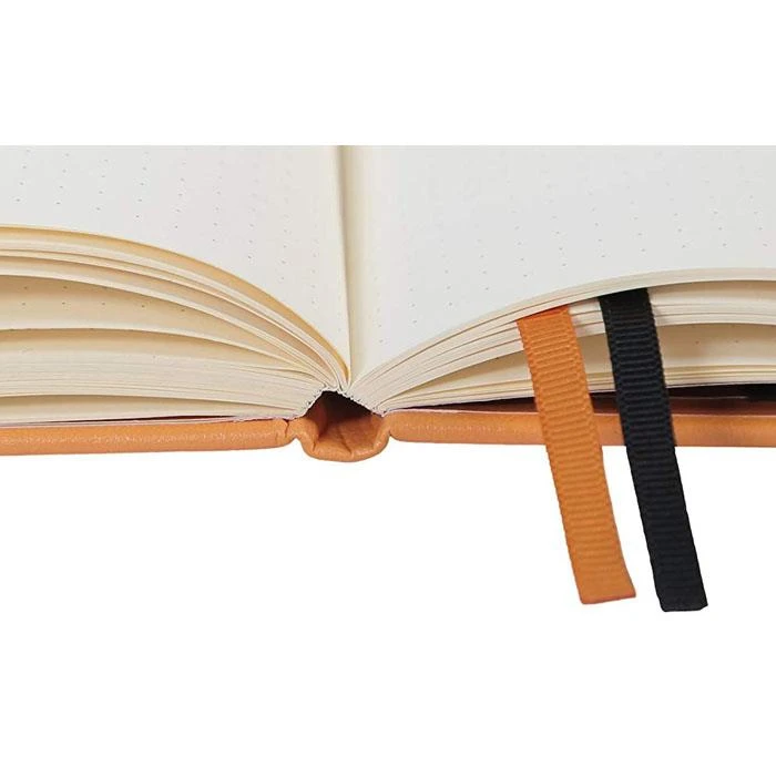 Embossed Leather Notebook With Elastic Strap