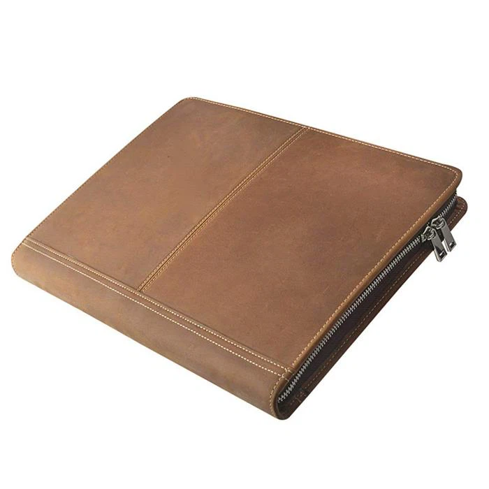 Crazy Horse Leather Padfolio