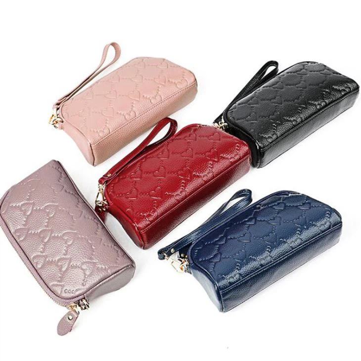 Ladies Leather Clutch Wristlet Ladies Leather Clutch Wristlet