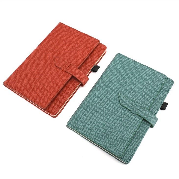 Leather A5 Lined Notebook