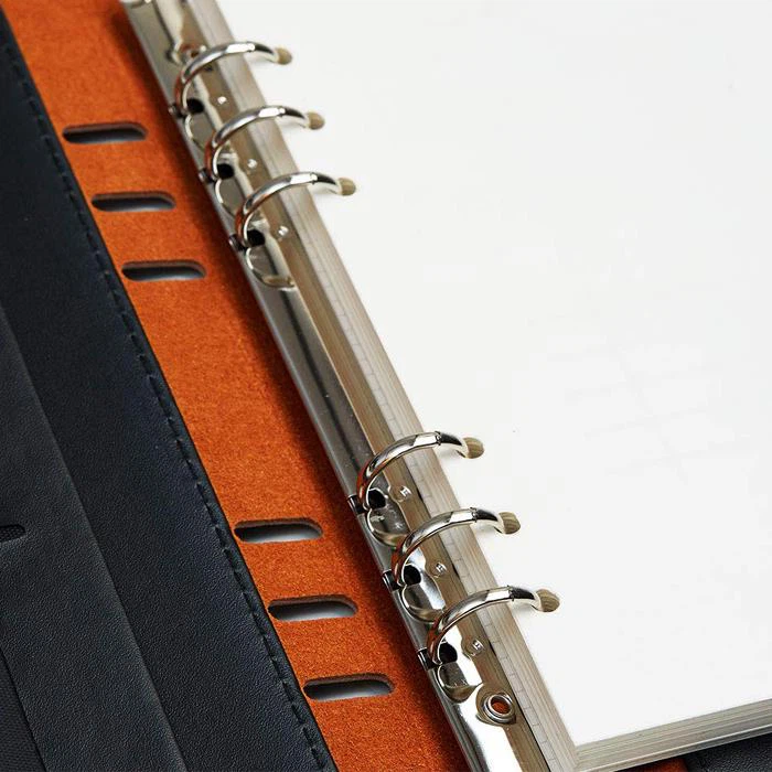 Refillable Leather Binder Journal A5