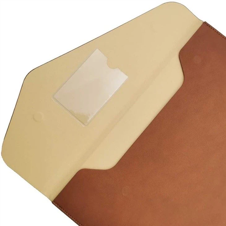 PU Leather Portfolio Envelope Folder Case