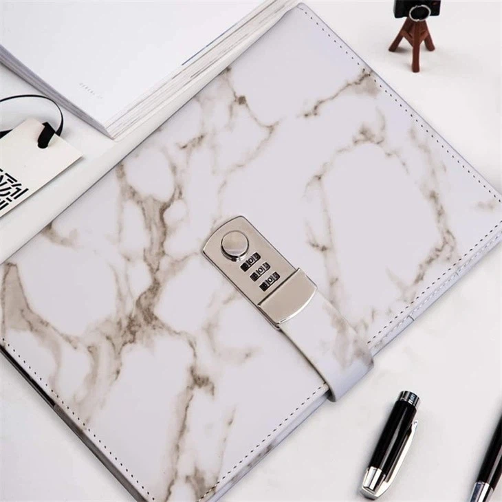 notebook with lock