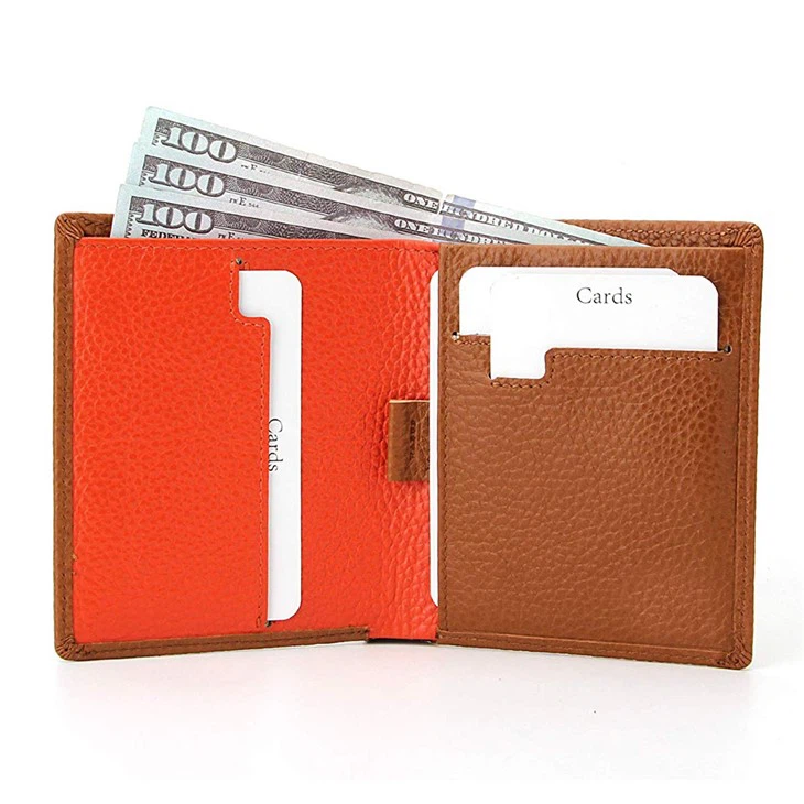 Short Leather Card Wallet