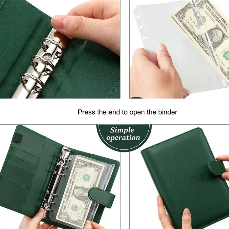 Green Ring Binder notebook